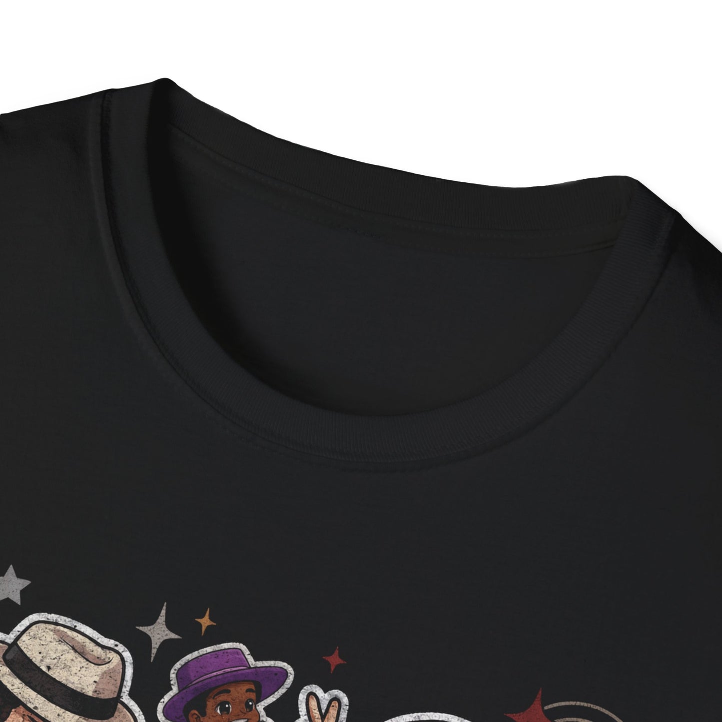 MJ Chibi Cartoon Collage Tee