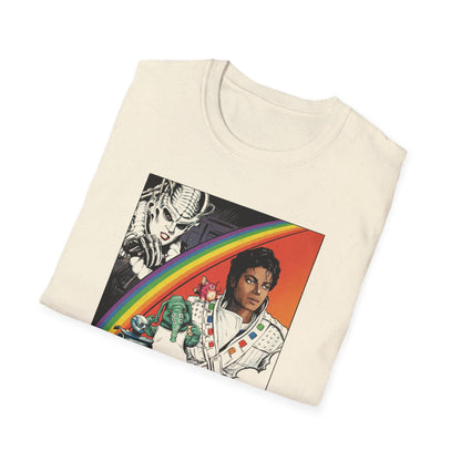 Retro "Captain EO" Rainbow Shirt