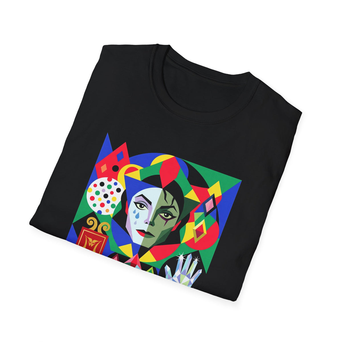 Abstract Geometric MJ Tee