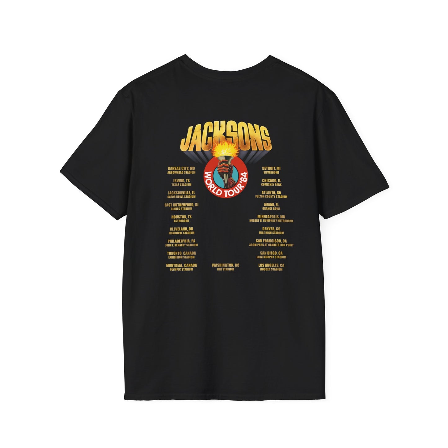 JACKSONS 1984 World Tour Concert Tee