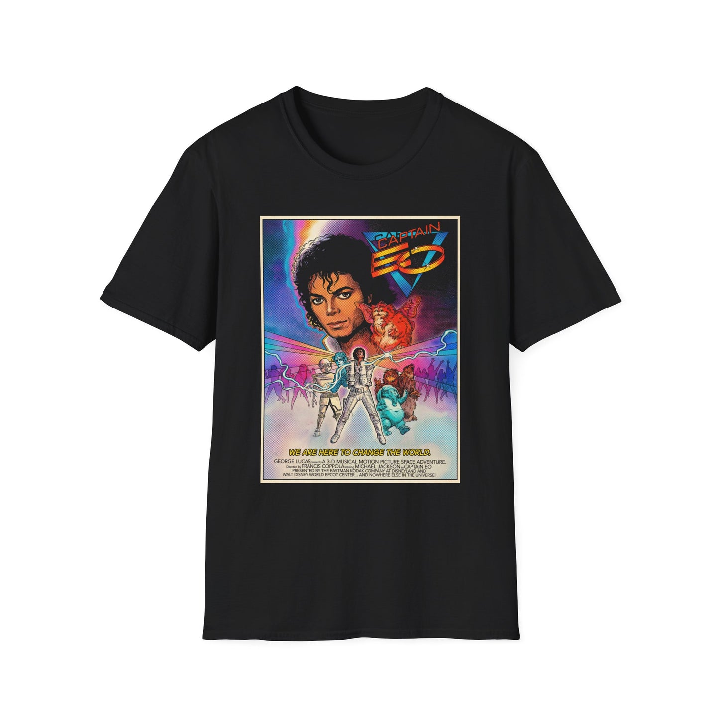 Michael Jackson Captain EO Poster T-Shirt