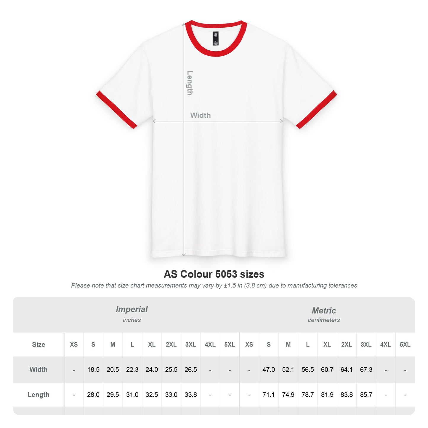 MJ & ET Red Ringer Tee