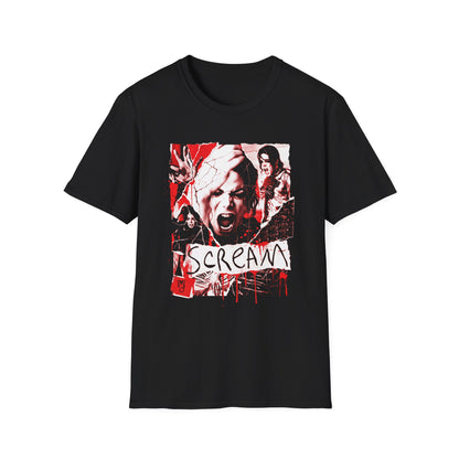 Scream Horror Grunge T-Shirt