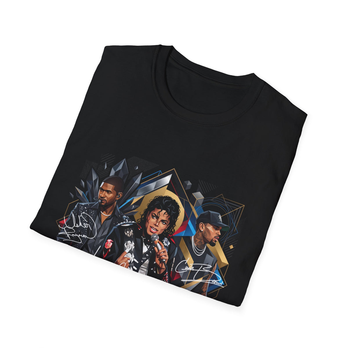 Usher MJ CB Autographs T-Shirt