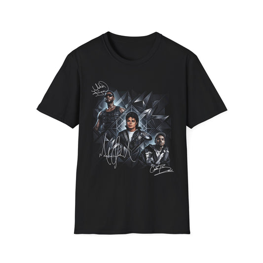 Usher MJ Chris Brown Autograph Tee