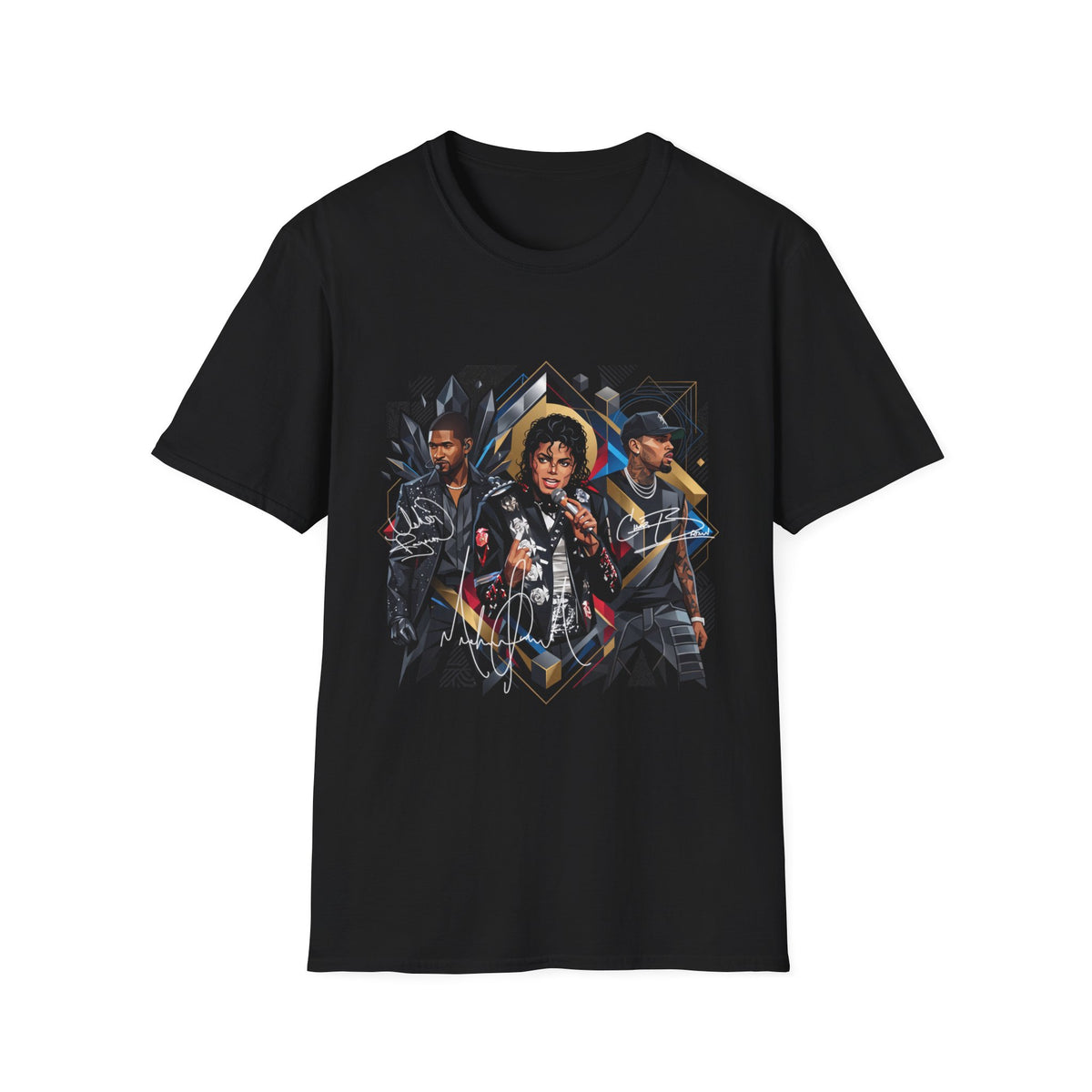 Usher MJ CB Autographs T-Shirt