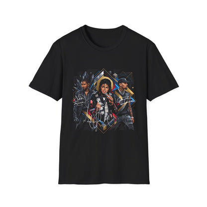 Usher MJ CB Autographs T-Shirt
