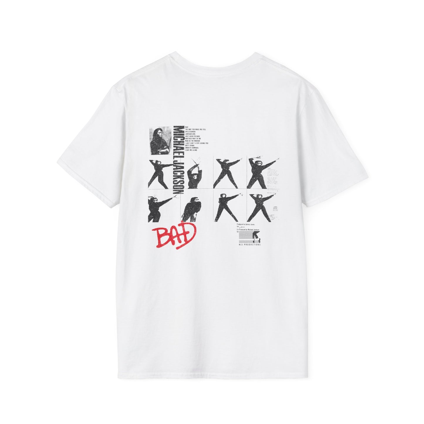 Retro Distressed BAD Album Tee