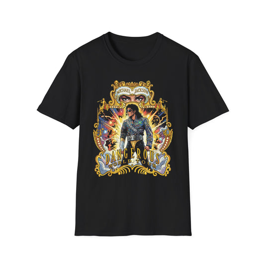 Michael Jackson Dangerous World Tour Shirt
