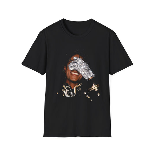 Glitter Glove Portrait T‑Shirt